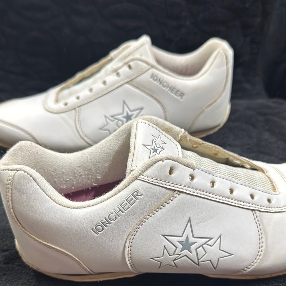 Women's White Cheerleading Shoes